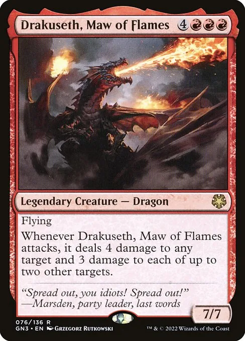 Drakuseth, Maw of Flames · Game Night: Free-for-All 76/135