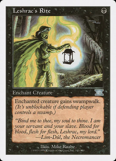 Leshrac's Rite · Classic Sixth Edition 141/351