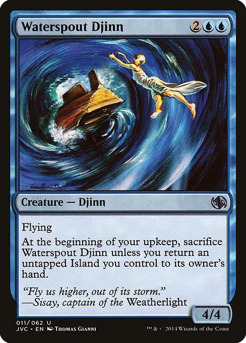 Waterspout Djinn · Duel Decks Anthology: Jace vs. Chandra 11/62