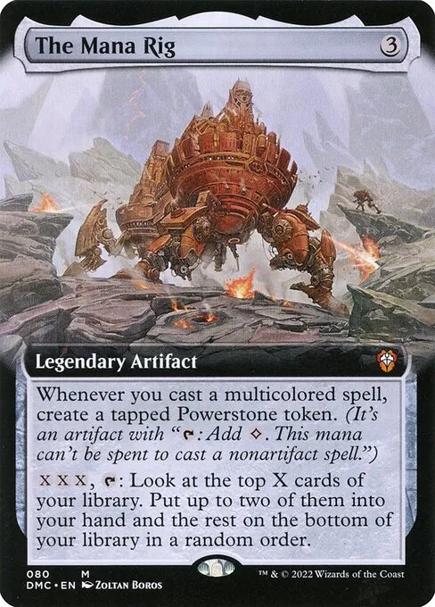 The Mana Rig · Dominaria United Commander 80/240