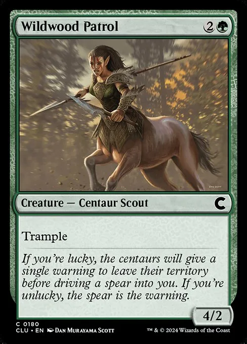 Wildwood Patrol · Ravnica: Clue Edition 180/284