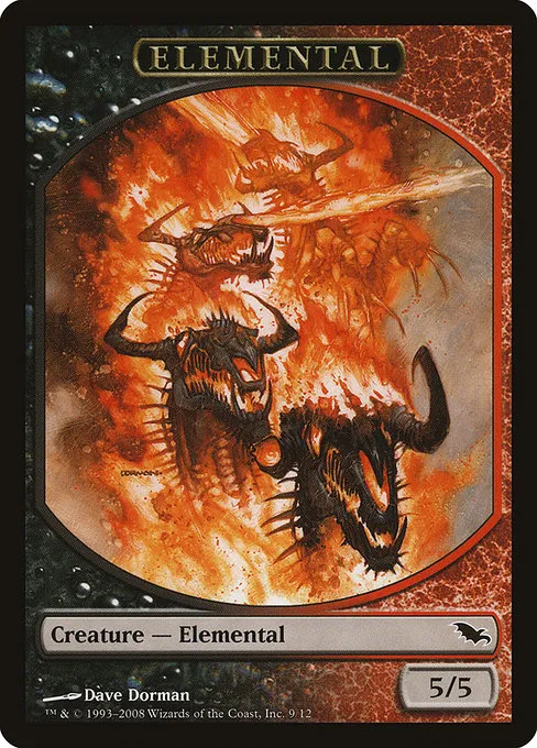 Elemental · Shadowmoor Tokens 9/12