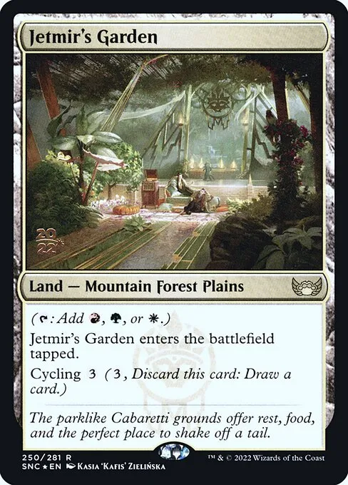 Jetmir's Garden · Streets of New Capenna Promos 250s/161