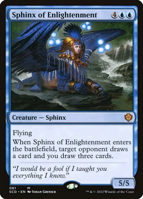 Sphinx of Enlightenment · Starter Commander Decks 61/352
