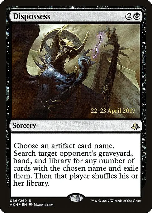 Dispossess · Amonkhet Promos 86s/77