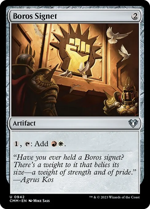 Boros Signet · Commander Masters 942/1067