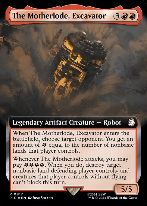 The Motherlode, Excavator · Fallout 917/1068