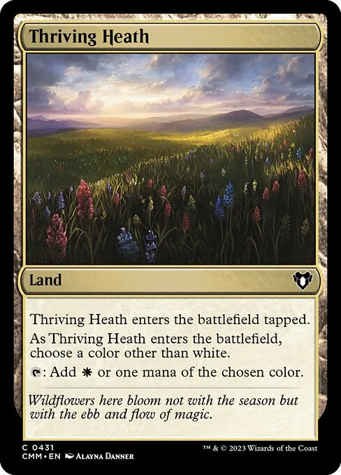Thriving Heath · Commander Masters 431/1067