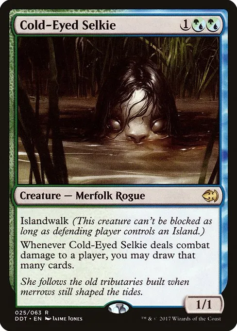 Cold-Eyed Selkie · Duel Decks: Merfolk vs. Goblins 25/63