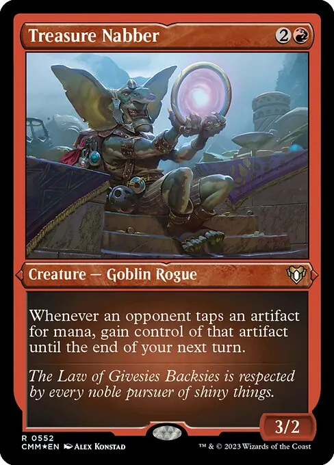 Treasure Nabber · Commander Masters 552/1067