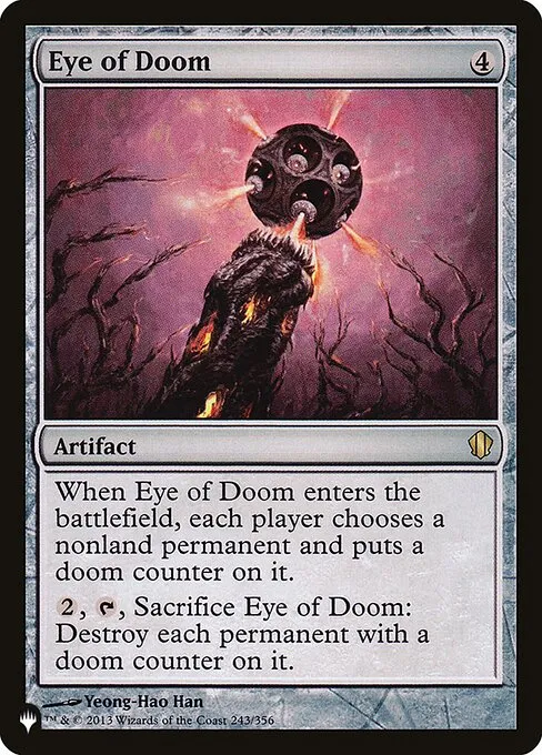 Eye of Doom · The List C13-243/5050