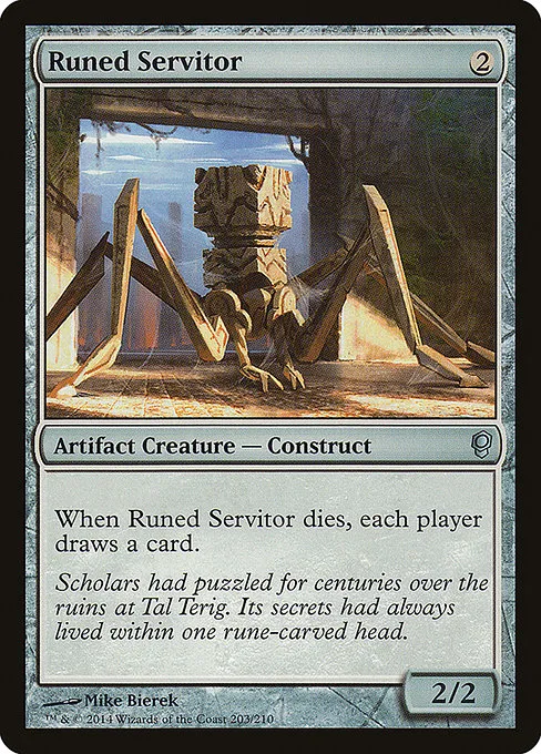 Runed Servitor · Conspiracy 203/210