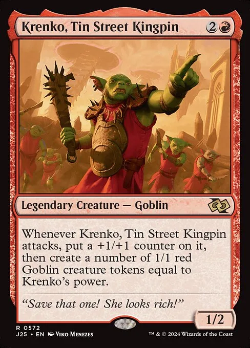 Krenko, Tin Street Kingpin · Foundations Jumpstart 572/779