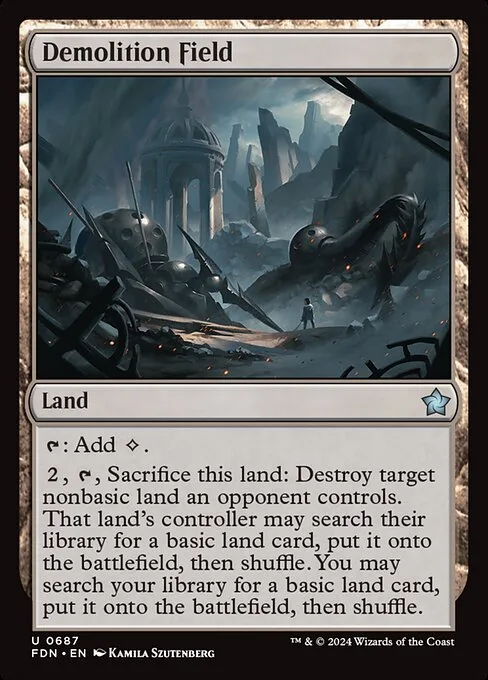 Demolition Field · Foundations 687/771