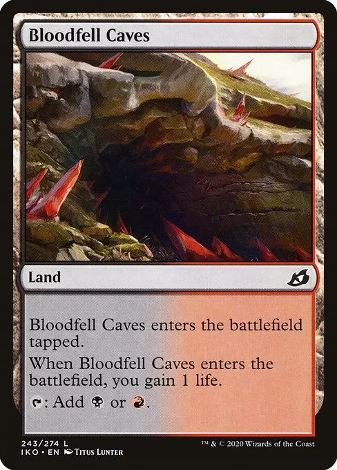 Bloodfell Caves · Ikoria: Lair of Behemoths 243/390