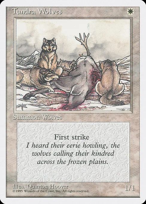 Tundra Wolves · Fourth Edition 53/380