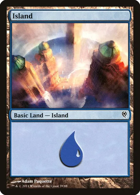 Island · Duel Decks: Jace vs. Vraska 39/88