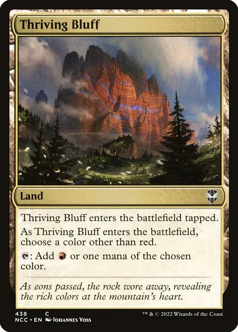 Thriving Bluff · New Capenna Commander 438/447