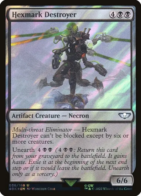 Hexmark Destroyer · Warhammer 40,000 Commander 36★/617