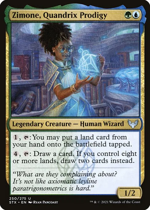 Zimone, Quandrix Prodigy · Strixhaven: School of Mages 250/393