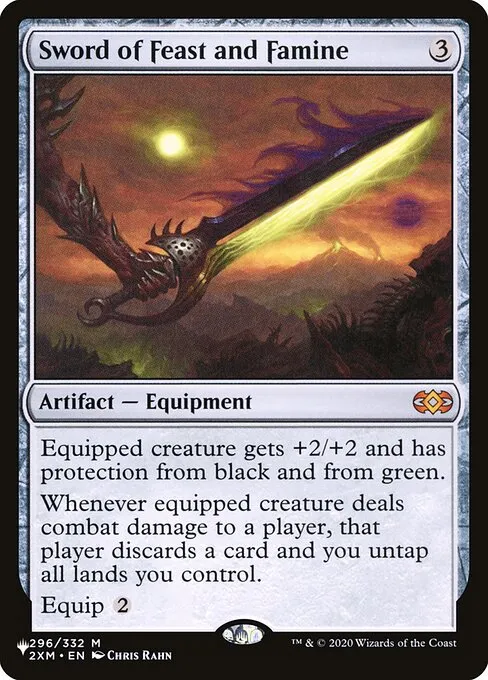 Sword of Feast and Famine · The List 2XM-296/5050