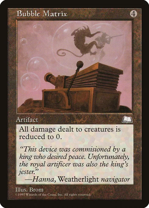 Bubble Matrix · Weatherlight 146/167