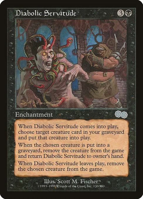Diabolic Servitude · Urza's Saga 130/357