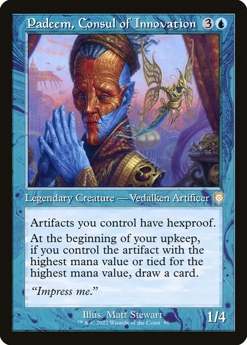 Padeem, Consul of Innovation · The Brothers' War Commander 91/209