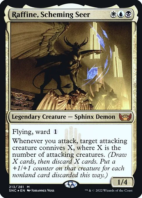 Raffine, Scheming Seer · Streets of New Capenna Promos 213s/161