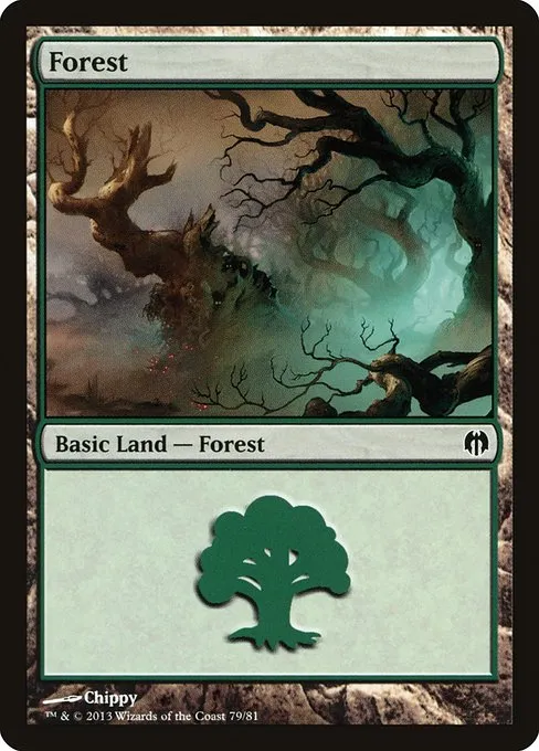 Forest · Duel Decks: Heroes vs. Monsters 79/81