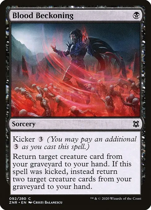 Blood Beckoning · Zendikar Rising 92/407