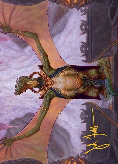Kheru Goldkeeper // Kheru Goldkeeper · Tarkir: Dragonstorm Art Series 36/54