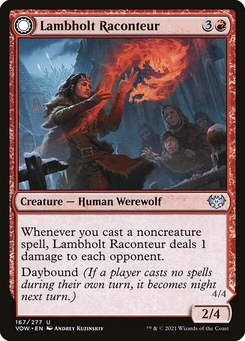 Lambholt Raconteur // Lambholt Ravager · Innistrad: Crimson Vow 167/423
