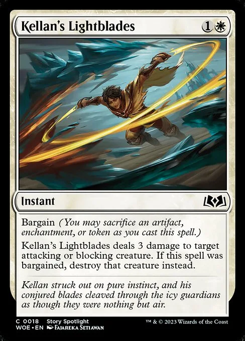 Kellan's Lightblades · Wilds of Eldraine 18/381