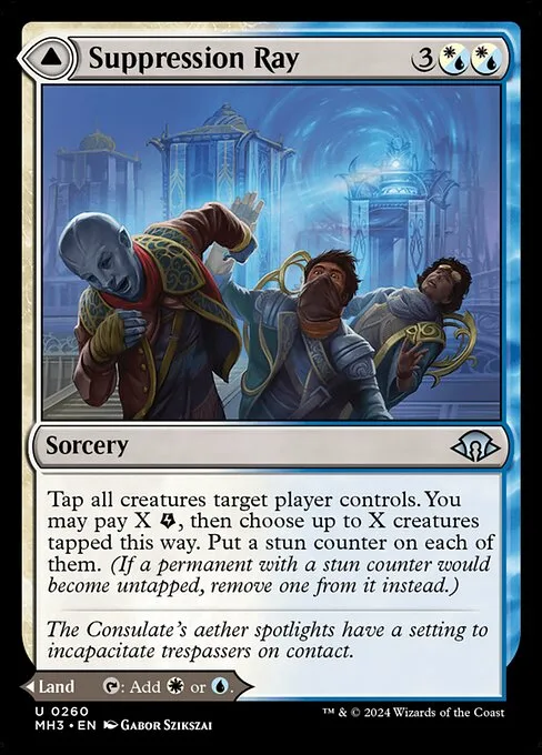 Suppression Ray // Orderly Plaza · Modern Horizons 3 260/528