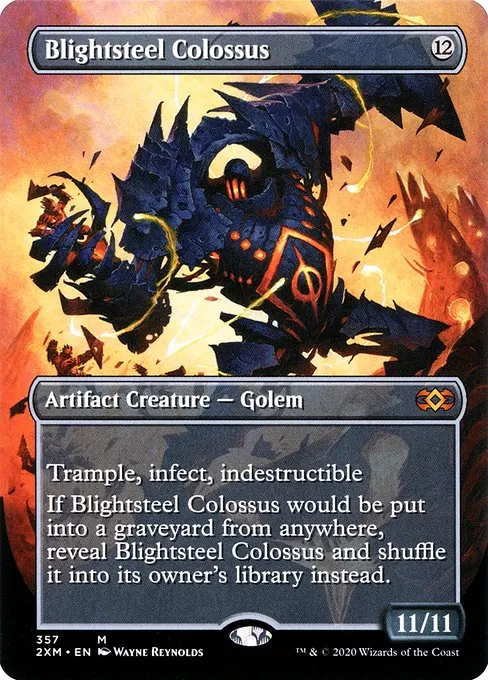Blightsteel Colossus · Double Masters 357/384