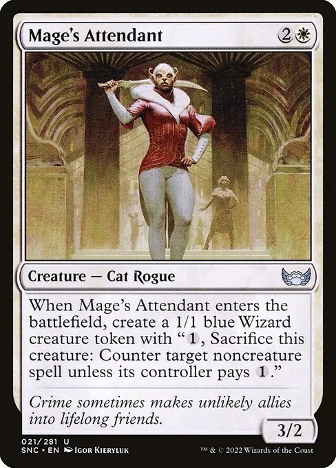 Mage's Attendant · Streets of New Capenna 21/513