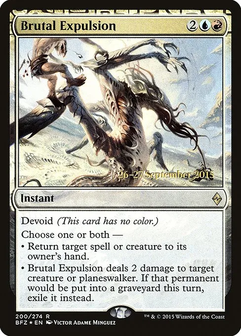 Brutal Expulsion · Battle for Zendikar Promos 200s/90