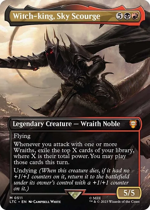 Witch-king, Sky Scourge · Tales of Middle-earth Commander 511/591