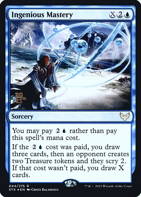 Ingenious Mastery · Strixhaven: School of Mages Promos 44s/164