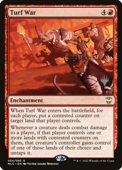 Turf War · New Capenna Commander Promos 54p/75