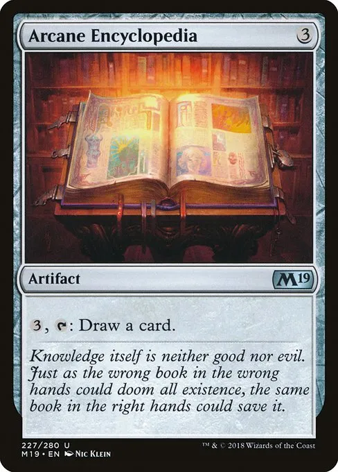 Arcane Encyclopedia · Core Set 2019 227/314