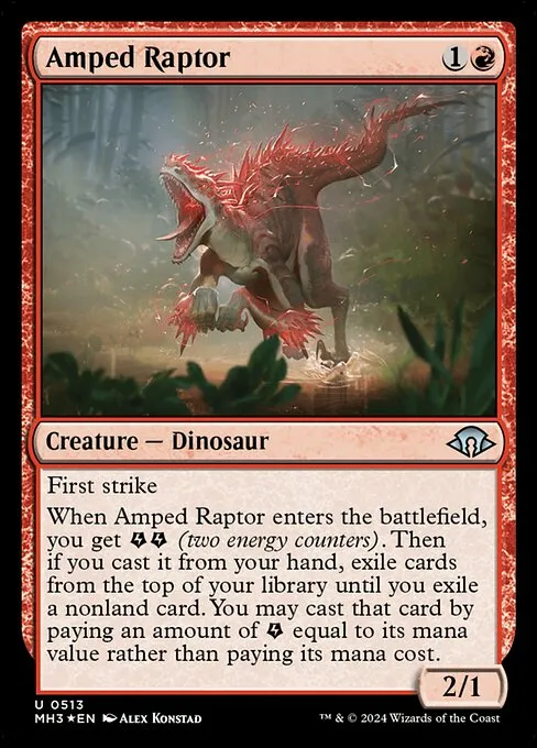 Amped Raptor · Modern Horizons 3 513/528