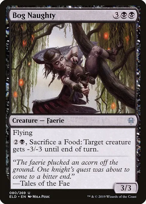 Bog Naughty · Throne of Eldraine 80/398