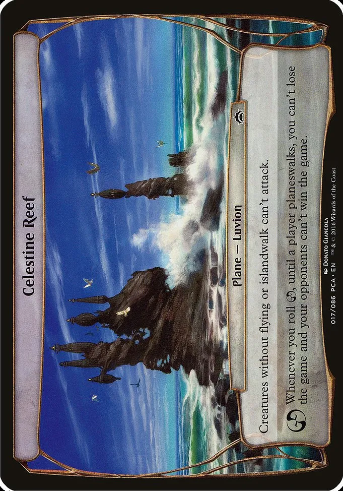Celestine Reef · Planechase Anthology Planes 17/86
