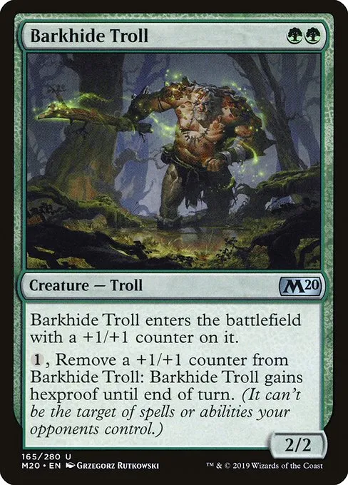 Barkhide Troll · Core Set 2020 165/346
