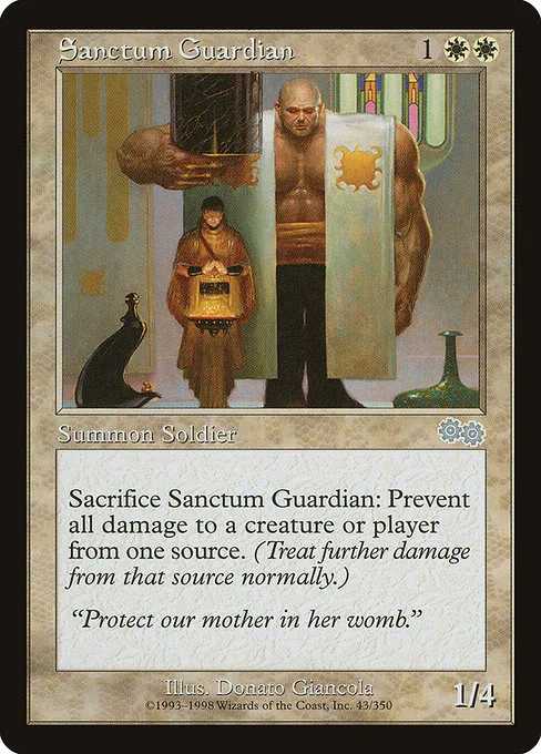 Sanctum Guardian · Urza's Saga 43/357