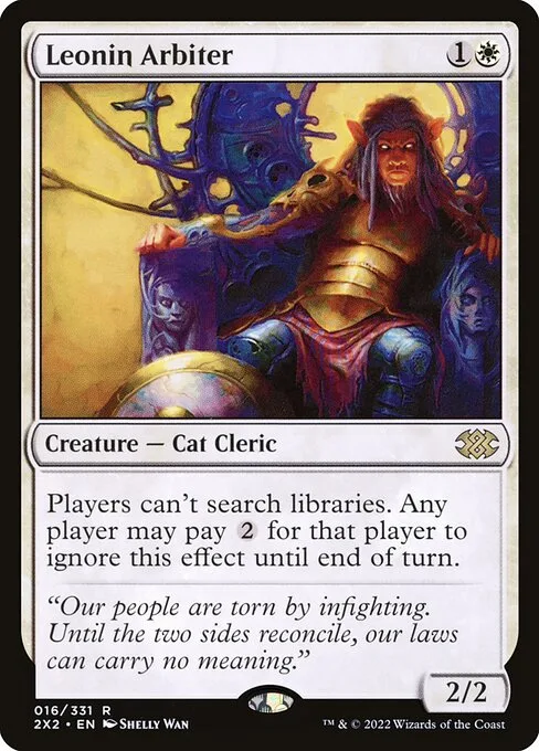 Leonin Arbiter · Double Masters 2022 16/579