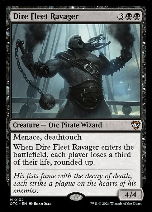 Dire Fleet Ravager · Outlaws of Thunder Junction Commander 132/342
