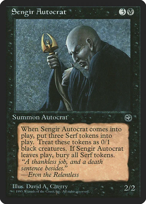 Sengir Autocrat · Homelands 56/140
